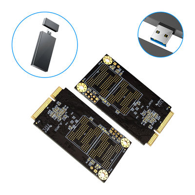 Бесшумный портативный коммерческий SSD MSATA жесткий диск 64 ГБ до 2 Тб быстрая передача данных